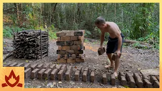 Primitive Technology New Brick Kiln Design 