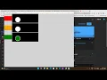 how to create traffic signal manual control using tkinter python