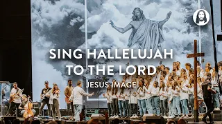 sing hallelujah to the lord jesus image