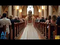Download Lagu Wedding Inspiration, Bride in White Dress Walking Down Aisle