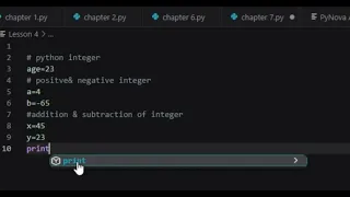 Learning python integer in detail Python with AI PyNexoraAI tutorial