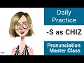 Suffix - S Shadowing Practice CHIZ