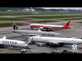 Aeroporto de Guarulhos Um Show de Pousos e Decolagens Com Aeronaves Gigantes Dominando Toda a Pista