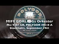 Lagu Fate - Oh Mammy - Miff Görling 1941 Stockholm Swing