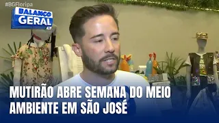 Mutirão abre Semana do Meio Ambiente na Beira-Mar de São José