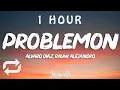Download Lagu Alvaro Diaz, Rauw Alejandro - Problemón Letra(Lyrics) | 1 HOUR