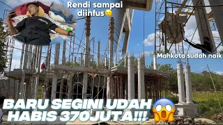 GAK NYANGKA‼️PROGRES RUMAH BARU SEGINI HABIS 370JUTA😱