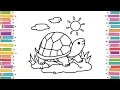 Turtle Coloring Pages for Kids And Educational Coloring s