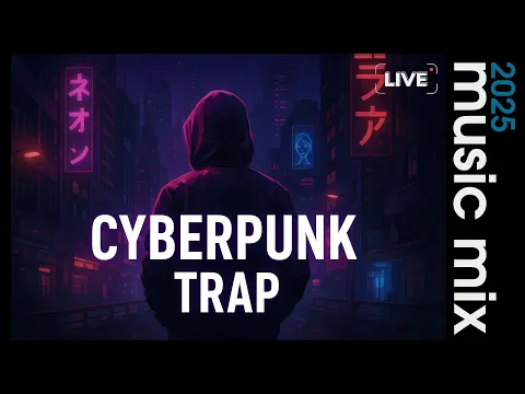 🌃 1 HOUR CYBERPUNK TRAP x EDM MIX 2025 | Neon-Drenched & Futuristic Power 🤖