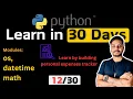 Python for Data Engineers Data Analysts Exception Handling Beginners to Advance 30
