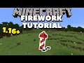 Minecraft Firework Tutorial How to Craft Fireworks and Firework Stars in Minecraft