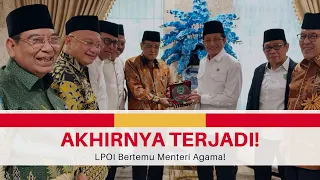 Pertemuan Hangat LPOI & Menteri Agama, Ini yang Dibahas!.. 