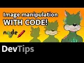 How to manipulate images using code NodeJS