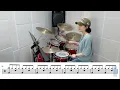 Whisky on the Rock - 김연지( 킹드럼/김미숙) 쉬운드럼연주/드럼악보
