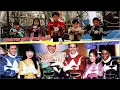 Kyouryuu Sentai Zyuranger VS Power Ranger Mighty Morphin S1 Henshin Comparison