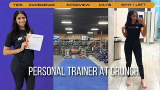 Working at CRUNCH as a PERSONAL TRAINER