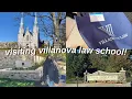 day in the life of a pre-law student Visiting Villanova Law