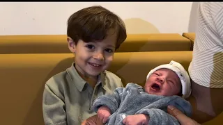 Matteo e Arthur se encontraram pela primeira vez !!
