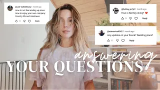 Q&A ☕️ marriage, motherhood, loneliness & fall things