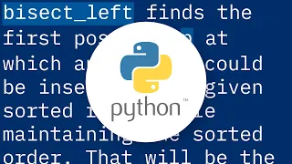Binary search bisection in Python