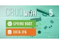 Step 5 Spring Boot data with JPA using Bootstrap CRUD - upload into github finished