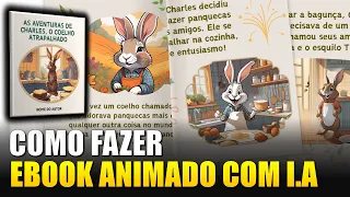 [COMO CRIAR] LIVRO ANIMADO DE HISTORIA INFANTIL COM I.A