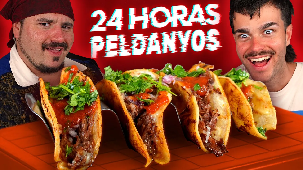 24 horas COCINANDO lo que quiera PELDANYOS