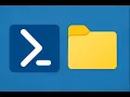 How to make a folder from the Powershell