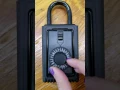 How to open a lock box
