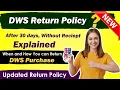 what is DSW s return policy