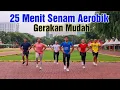 Lagu Senam Aerobik 25 Menit Gerakan Simple  Bakar Lemak