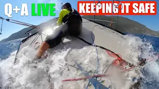 How to Make Your Catamaran Sailing SAFER ⛵️Q+A Live