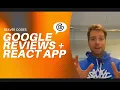 How to Embed Google Reviews in Any Website Using React Full Tutorial for Beginners