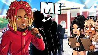 Going Undercover In A School's RAP BATTLE, Then RIZZING The TEACHERS.. (Roblox Voice Chat)