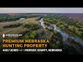 LAND FOR SALE Rare Nebraska Riverfront Land with Cattle Grazing Potential Merrick County