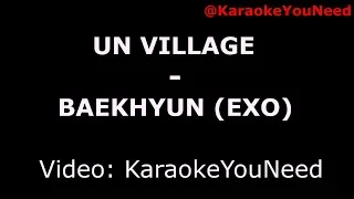 Download [Karaoke] UN Village - BAEKHYUN (EXO) MP3