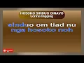 Download Lagu HOSOKO SINDUO GINAVO  Lorina Ingging Key C #lorinaingging #hosokosinduoginavo