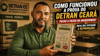 INSTRUCÕES PARA O DIA DA SUA PROVA TEÓRICA DETRAN CE