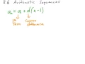 Algebra1 Arithmetic Sequences