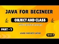Java for Beginners - Class Object