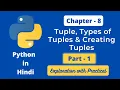 Tuples in Python tuples in python in hindi Creating tuple in Python Types of tuples in Python