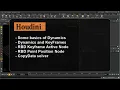 DOPs Keyframes 1 Houdini Tutorials