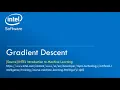 Machine Learning Gradient Descent
