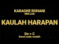 Download Lagu KAULAH HARAPAN (Do = C) Kunci nada rendah - KARAOKE ROHANI