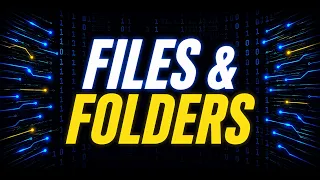 Files Folders Explained How Does Your Computer Organize Thousands of Files