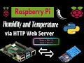 Humidity and Temperature DHT11 Sensor Using Raspberry Pi