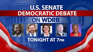 WATCH LIVE WDRB hosts Democratic debate for open US Senate seat in Kentucky