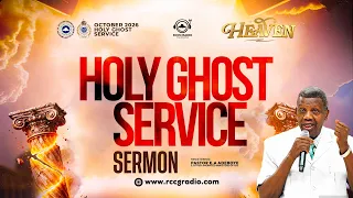 PASTOR E.A ADEBOYE SERMON - OCTOBER 2026 HOLY GHOST SERVICE