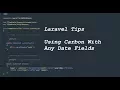 Laravel 5 Tips In Arabic Using Carbon with any DateTime Fields