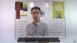Jesús G. Maestro y la filosofía - Marcelino Suárez Ardura & Tomás García López - EFO361
